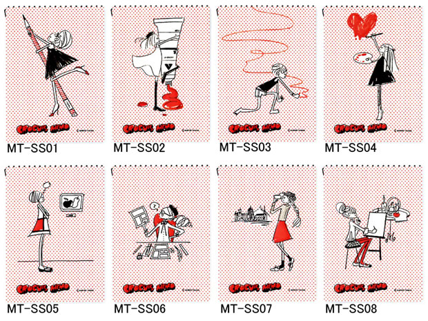 ホルベイン×タナカマリコ　コラボレーションクロッキー