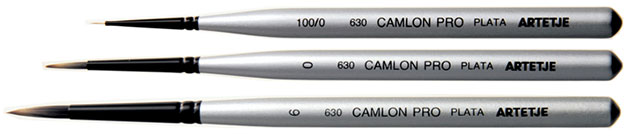 CAMLON PRO PLATA 630(キャムロンプロ プラタ630) [ARTETJE画筆] 額縁画材ドットコム