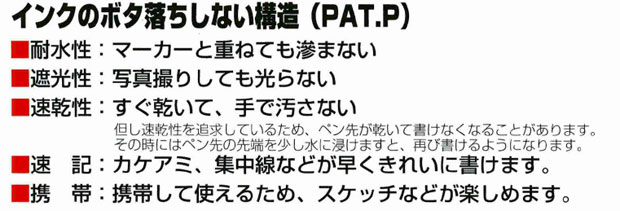 タチカワ　新ペン先　スクールＧ　特徴
