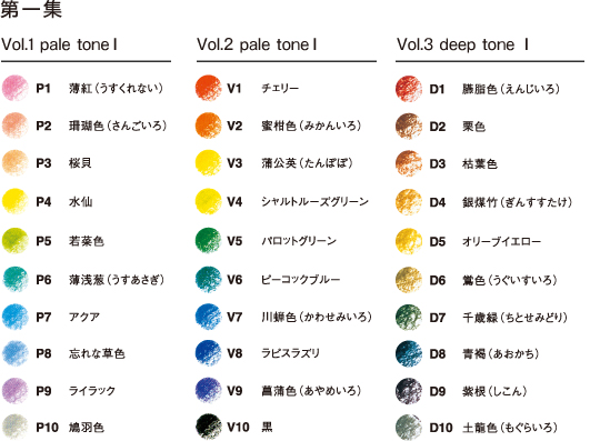 トンボ IROJITEN（色辞典） 90色セット（第1集、第2集、第3集
