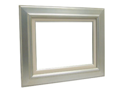 【ラーソン・ジュール】油彩額 Ａ４５６（シルバー）