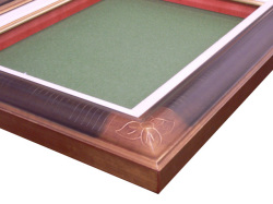 【同志舎　油絵用額縁】油彩額 月華