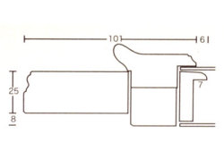 【同志舎】油彩額 シリウス