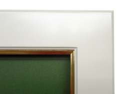 【同志舎】油彩額 平良（アイボリー）