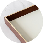 デッサン額 スロープ ブラウン[水彩・デッサン用額縁]