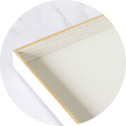 デッサン額 スロープ ホワイト[水彩・デッサン用額縁]